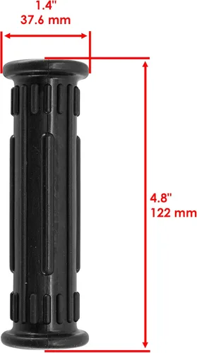 Vista 2 de Caltric 2 empuñaduras de manillar compatibles con Polaris Magnum 325 4x4 2001-2002