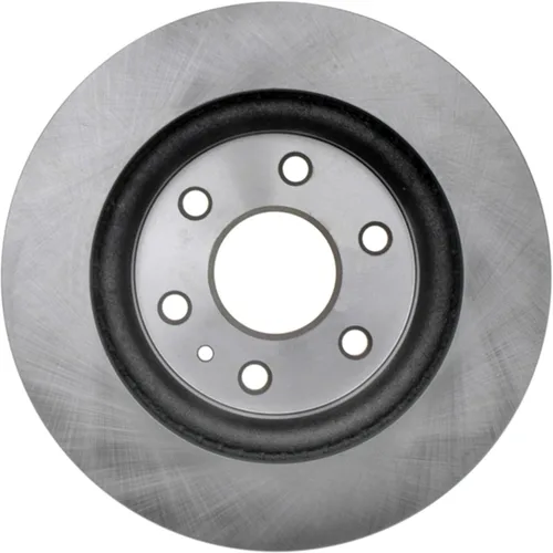 Vista 3 de ACDelco Rotor de freno delantero sin recubrimiento plateado 18A2497A GM 19294180 Rotores de freno para Buick Enclave, Chevy, Chevrolet Traverse