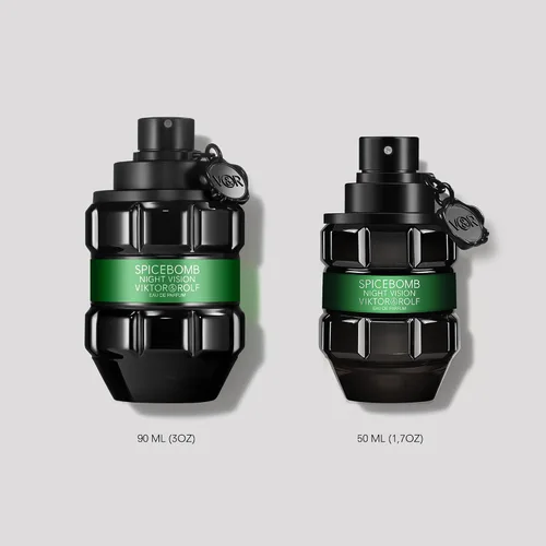 Vista 5 de Viktor&Rolf Spicebomb Nightvision Eau de Parfum - Ambery Fougere Cologne Fragrance with Black Spices, Green Resinous Accord & Incense - Long