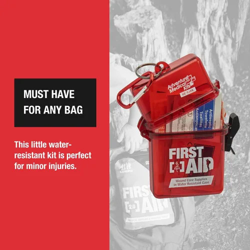 Vista 5 de Adventure Kits médicos de primeros auxilios, kit resistente al agua - (paquete de 2)