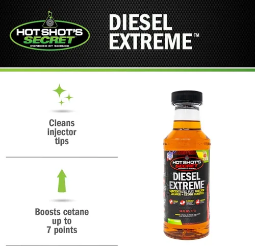 Vista 4 de Hot Shot's Secret P040416Z Diesel Extreme Clean and Boost - 16 fl. oz. (el embalaje puede variar)