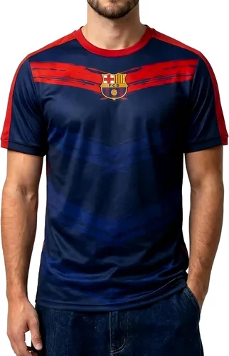 Vista 17 de Icon Sports Officially Licensed FC Barcelona Game Day Shirt - Unisex Adult Barcelona Delantero