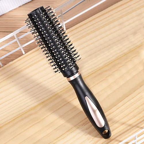 Vista 5 de Cepillos de pelo antiestáticos para hombres y mujeres, adultos y niños, cerdas de nailon, cepillo de masaje, cepillo de masaje para desenredar