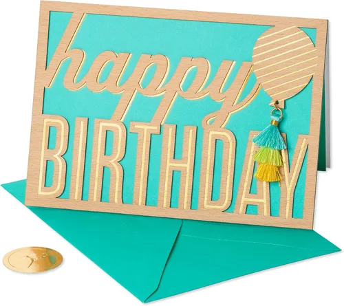 Vista 4 de Papyrus Tarjeta de cumpleaños (As Wonderful As You)