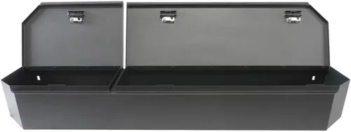Vista 5 de Tuffy Caja fuerte de seguridad de ancho completo debajo del asiento para Ford F-150, F-250 y F-350 SuperCrew (2015-2025), caja fuerte de seguridad