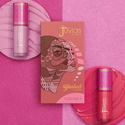 Vista 7 de Juvia's Place Colorete líquido Rosey Posey, cosméticos impecables