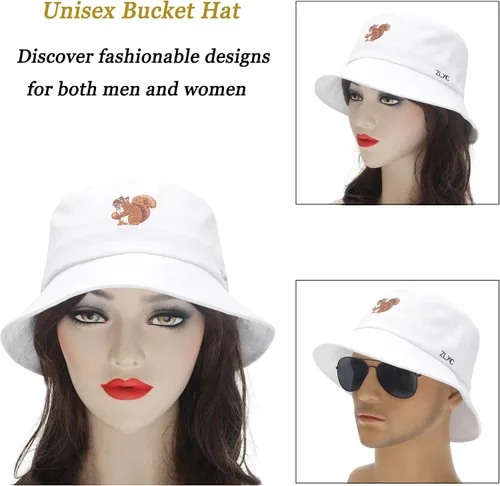 Vista 169 de ZLYC Gorra de pescador bordada de moda unisex para hombres y mujeres