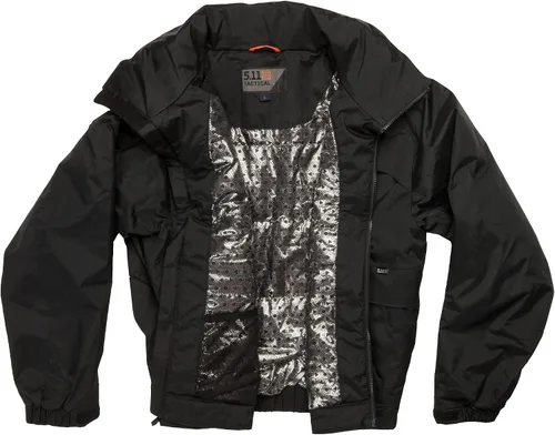 Vista 3 de 5.11 Chaqueta de uniforme de la tempestad de los hombres tácticos, cáscara de nylon impermeable, estilo 48214