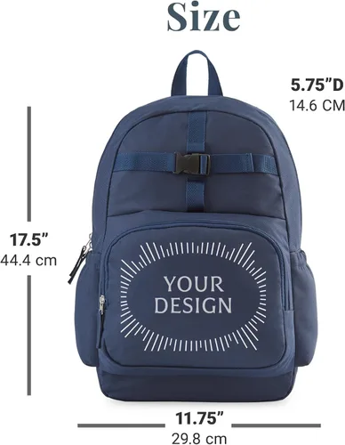 Vista 6 de Let's Make Memories Mochila Personalizada - TRANSFORMERS - Autobots - Navy Azul marino