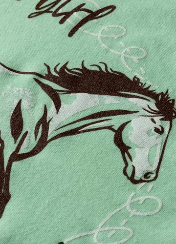 Vista 5 de Just a Girl Who Loves Horses - Camiseta con cuello en V para mujer joven