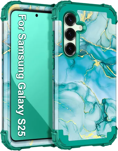 Vista 28 de Casetego Funda para Galaxy A16 5G, Tres Capas de Alta Resistencia Robusta a Prueba de Golpes, Protección Completa Rugosa de PC Duro + Parachoques