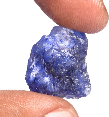 Vista 3 de GEMHUB Zafiro azul certificado EGL 14.20 Ct, Gema, azul
