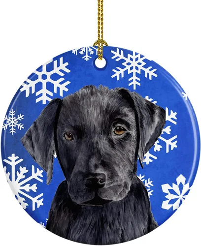 Vista 304 de Caroline's Treasures Cavalier Spaniel - Adorno de cerámica para colgar en el árbol de Navidad, para el hogar, Navidad, fiestas, regalo, 3 pulgadas
