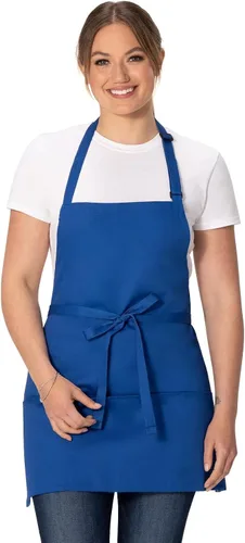 Vista 16 de Chef Works - Delantal unisex de tres bolsillos