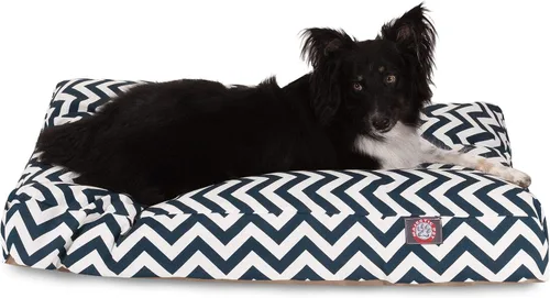 Vista 10 de Majestic Pet Chevron - Cama rectangular lavable para perros, antideslizante, cómoda cama para mascotas, cama de jaula con funda extraíble lavable