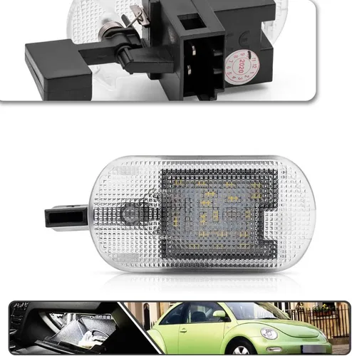 Vista 3 de 1 unids LED coche footwell guantera luces para Volkswagen Beetle Golf MK4 Jetta MK4 mk4 interior compartimento de almacenamiento luz