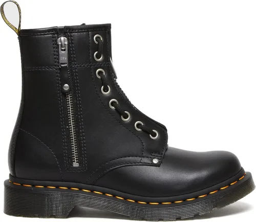 Vista 4 de Dr. Martens Botas de moda con cremallera doble 1460 para mujer