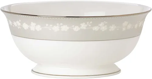 Vista 16 de Lenox Bellina Bone China Platinum Banded - Juego de 5 piezas, servicio para 1