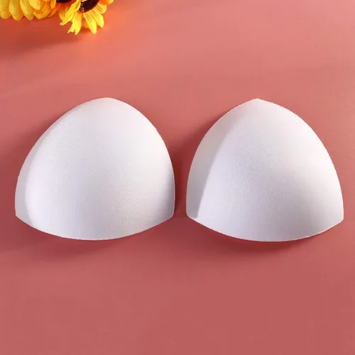 Vista 5 de TENDYCOCO 6 pares de almohadillas de brasier para mujer, almohadillas de bikini y copas (blanco, negro, beige)