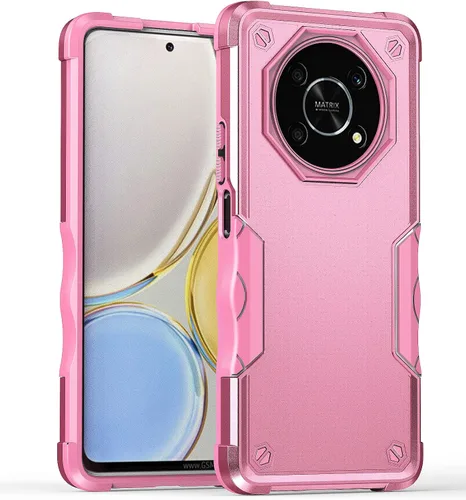 Vista 10 de Compatible con Honor X9, a prueba de golpes, híbrida resistente a los golpes, funda híbrida para parachoques híbrida de cuerpo completo, resistente