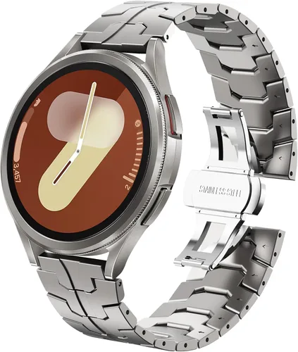 Vista 17 de WINGLE Bandas de metal para Samsung Galaxy Watch 7 6 5 4 Band Watch 6 Classic/5 Pro/4 Classic/FE Band Men 1.850 in 1.693 in 1.811 in 1.654 in 1.772