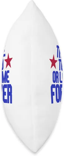 Vista 2 de Funny 90s Sayings Nostalgia Apparel Take Me to Bed Or Lose Me Forever - Almohada de 16 x 16 pulgadas, multicolor
