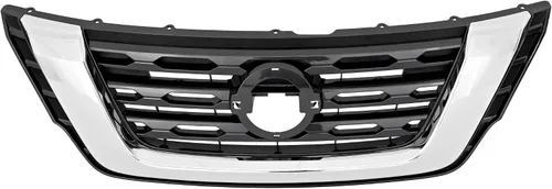 Vista 52 de Garage-Pro Conjunto de Parrilla Frontal para Nissan Frontier 1998-2000, Cáscara Cromada, Inserción Negra, Accesorios Nissan Frontier, NI1200183