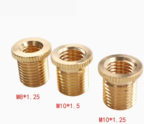 Vista 5 de Adaptador de perilla de cambio M8 X 1.25, M10 X 1.25, M10 X 1.5 Rosca de latón Universal Tornillo de perilla de cambio (3 piezas) Brass Thread