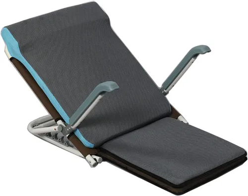 Vista 10 de Respaldo de cama ajustable, almohadas de descanso en cama de lectura, respaldo de cama elevable, portátil, plegable, ajustable, respaldo de espalda