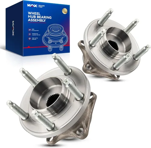 Vista 19 de KAX 510063 Rodamiento de rueda delantera compatible con Toyota Camry 2004-2017, Ford Edge 2007-2014, Toyota Sienna 2004-2010, conjunto de cubo