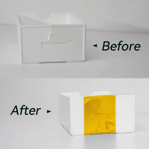 Vista 7 de Reniteco Cinta adhesiva amarilla: 2 pulgadas x 10 yardas, impermeable y para todo tipo de clima, sin residuos, resistente a los rayos UV, resistente