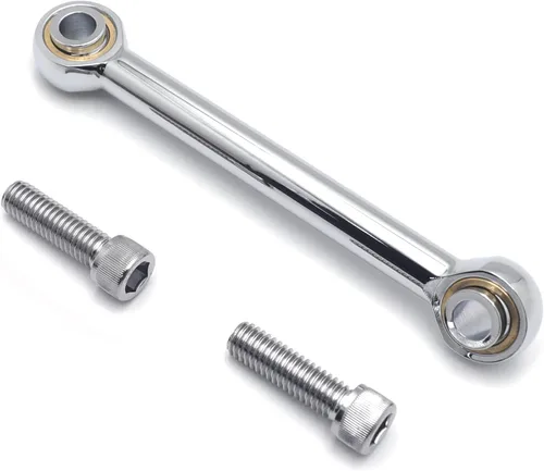 Vista 3 de Enlace estabilizador de montaje de motor delantero cromado para motocicleta compatible con Touring Trike FLHR FLHT 2009 y posteriores