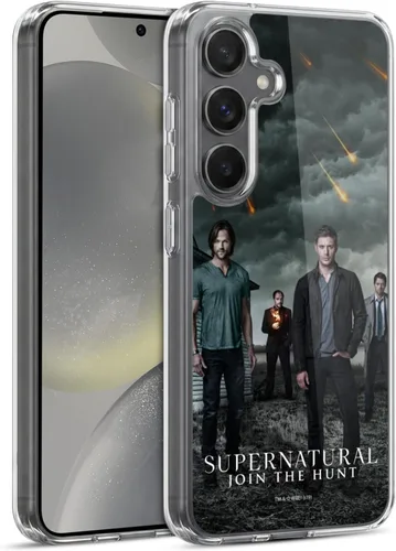 Vista 92 de Head Case Designs Supernatural Sam, Dean & Castiel Key Art - Funda de gel con licencia oficial [protección de grado militar] compatible con Google