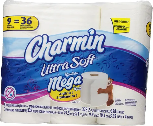 Vista 19 de Charmin Papel de baño ultra suave 16 rollos dobles = 32