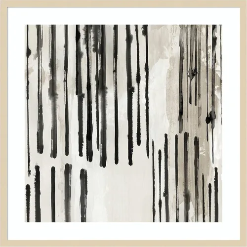 Vista 7 de Amanti Art Framed Wall Art Print 21x21 Linearity II by PI Studio, Abstract Wall Art, Modern Contemporary Decor, Medium Poster Painting Artwork for