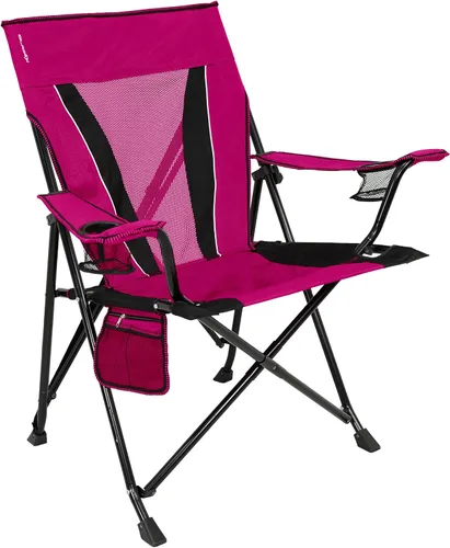 Vista 10 de Kijaro Silla de camping portátil XXL de doble bloqueo, soporta hasta 400 libras, disfruta del aire libre en una silla plegable versátil, silla