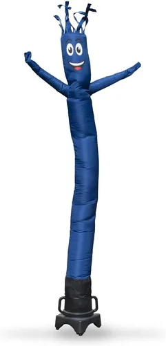 Vista 7 de Feather Flag Nation - Marioneta inflable de 8 pies de alto, con motor soplador de aire incluido con bailarín de color sólido de 6 pies