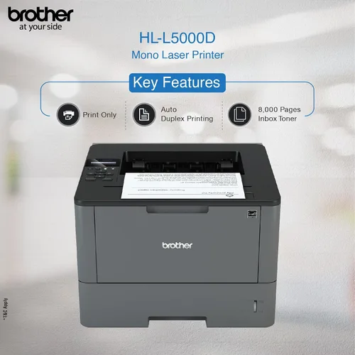 Vista 3 de Brother Hl-L5000D Impresora Láser de Negocios Dúplex