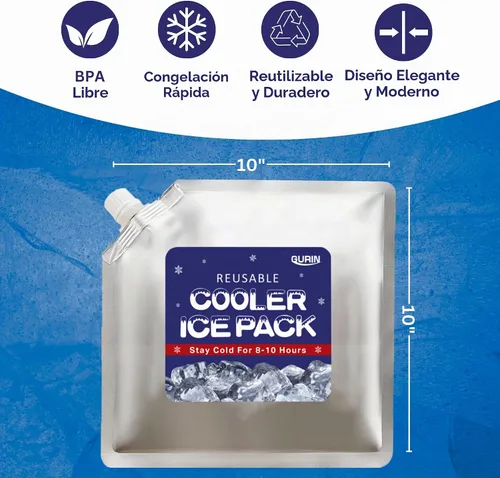 Vista 3 de GURIN Reusable Ice Packs for Lunch Box - Cools Up to 10+ Hours