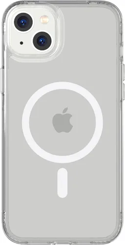 Vista 10 de tech21 Funda transparente para iPhone 14 Evo Clear compatible con MagSafe®, resistente a los arañazos, absorbe los golpes y protección contra caídas