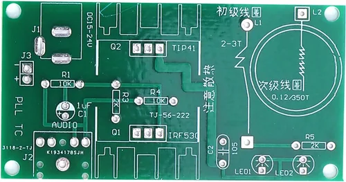 Vista 7 de ViaGasaFamido Módulo de bobina Tesla Altavoz de plasma Soporta Función de Arco Desmontado, Mini Kit Electrónico DIY Herramienta para Productos