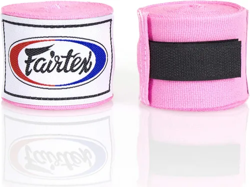 Vista 4 de Fairtex HW2 - Vendas de algodón elástico, envolturas de mano de longitud completa de 120 pies y 180 pulgadas, muchos