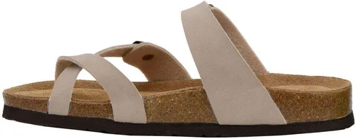 Vista 4 de CUSHIONAIRE Luna - Sandalias para mujer con plantilla de corcho para más comodidad