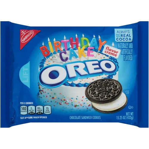 Vista 43 de OREO - Galletas sándwich de chocolate, 60 paquetes de aperitivos (2 galletas por paquete)