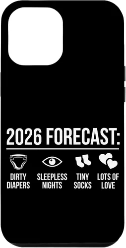 Vista 26 de Funny New Parents Future Mom Dad to Be 2026 Expecting Couple Case for iPhone 17