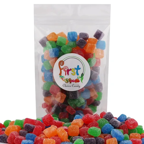 Vista 2 de FirstChoiceCandy Caramelos de cubos masticables ácidos (2 libras, surtidos)