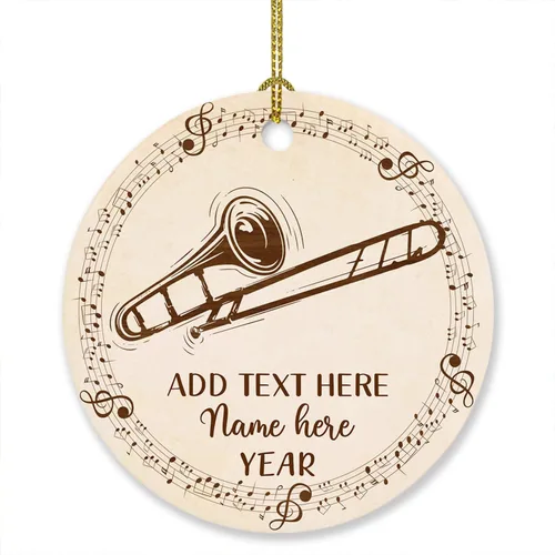 Vista 22 de Adorno de Navidad personalizado de acordeonista 2024, adornos de instrumentos musicales, adorno de acordeón, regalo para amantes de la música, texto