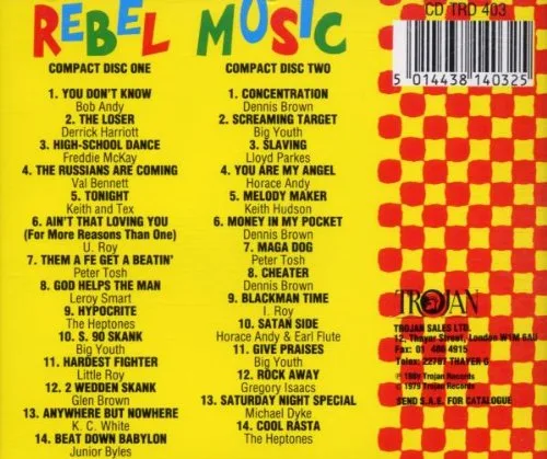 Vista 2 de Rebel Music Anthology of Reggae Music