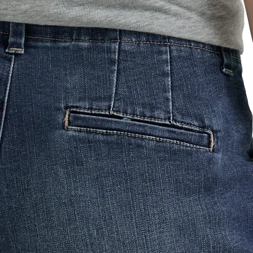 Vista 4 de Lee - Pantalones cortos de mujer, de ajuste regular, estilo chino, para caminar