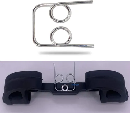 Vista 3 de Scooters para niños, ejes de resorte, piezas de reparación, accesorios para 3 y 4 ruedas, la dirección de scooter no se rebota automáticamente